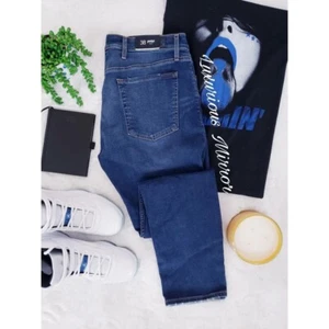7 For All Mankind Herren Paxtyn Skinny Jeans Blau Stretch Medium Wash Denim 38 Neu - Bild 1 von 6