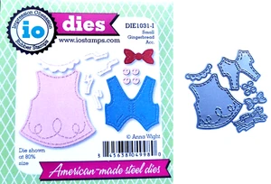 Impression Obsession SMALL GINGERBREAD ACCESSORIES Thin Steel Craft Cutting Die - Picture 1 of 4