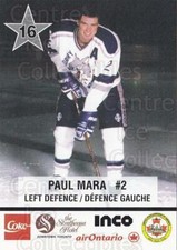 1997-98 Sudbury Wolves Police #16 Paul Mara