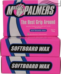 Mrs Palmers Softboard Surf Wax 3 Pack - Picture 1 of 1