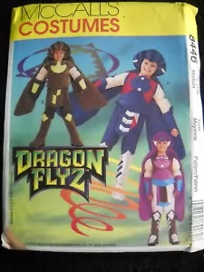 Dragon Flyz Costumes Girls Boys size 5-6 Sewing Pattern McCalls 8446 - Picture 1 of 2