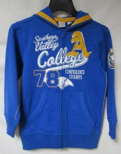Southern Valley College Youth Size Small (8) Full Zip Hoodie/Sweatshirt A1 6302 - Picture 1 of 3