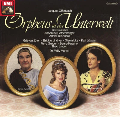 2LP Box OFFENBACH Orfeo in the Underworld KUSCHE ROTHENBERGER DALLAPOZZA Quadro - Image 1 of 3