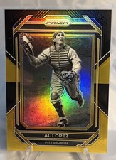 2023 Panini Prizm Al Lopez Black Gold Prizm 3/5 Pittsburgh Pirates