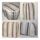 Blue and Gold Feedsack Kitchen Appliance Cover