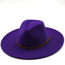 Popular Big Brim Woolen Felt Hat Top Hat Men and Women Fedora Hat British Style