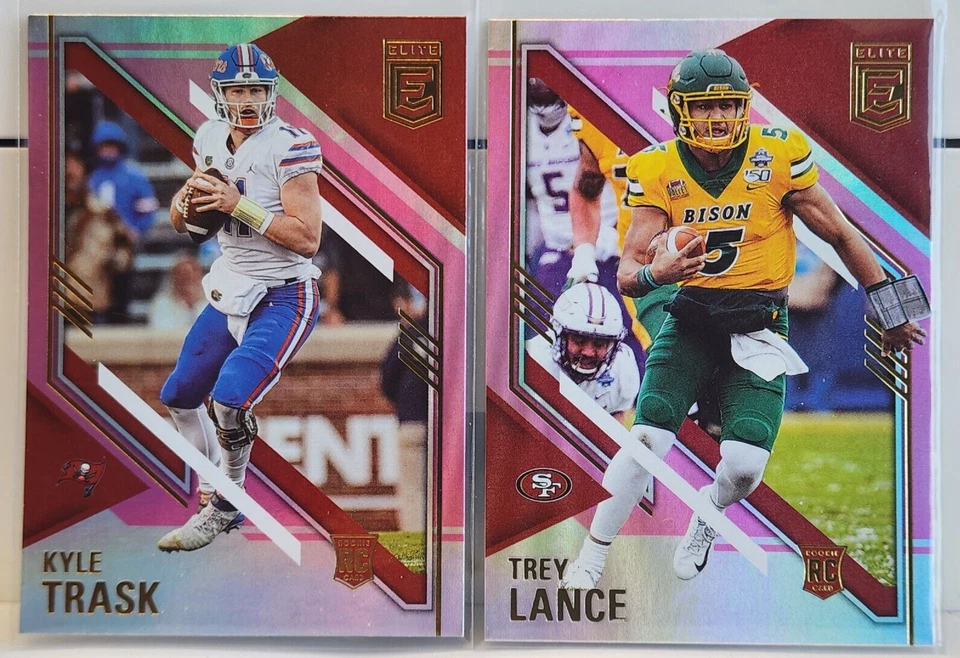 2021 Donruss Elite Football PINK Rookie Cards RC's - $0 Ship - Buy More & Save - Image 1 of 1