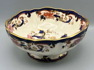Masons Ironstone Mandalay Blue - 8" Bruges Bowl. - Picture 1 of 3