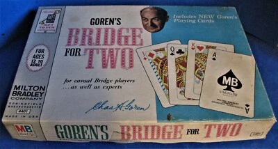 #4401 Circa 1964 Milton Bradley Goren's Bridge For 2 Game - Image 1 of 4