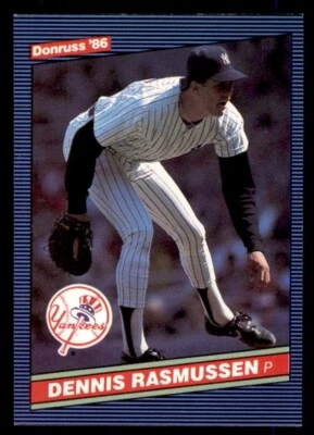 1986 Donruss Baseball #336 Dennis Rasmussen EX/MT or better *aa1 - Image 1 of 2