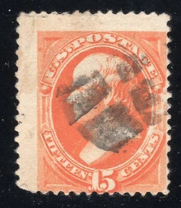 Scott #189 1879 15c Webster, VG, Wide Margins, Excellent Condition! - Picture 1 of 2