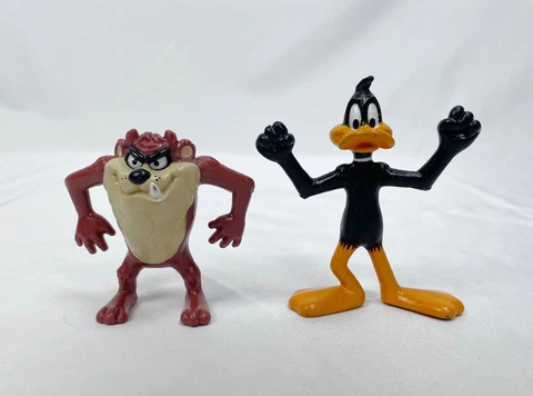 WB Warner Bros. Daffy Duck Taz Tazmanian Devil Figures Looney Tunes Cover