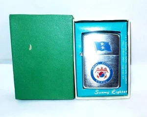 RADM V.A. DYBDAL USN Fuerzas Navales Corea Presentación Encendedor de Cigarrillos Nuevo en Caja - Imagen 1 de 7