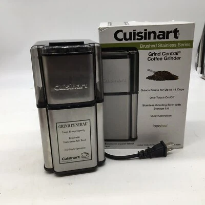 Molinillo de café central Cuisinart Grind capacidad 18 tazas Dcg-12bc Foto 1 de 4