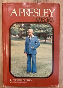 Vintage 1978 A Presley Speaks Vester Presley Elvis Onkel der König Hardcover DJ - Bild 1 von 11