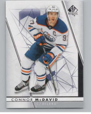 2022-23 SP Authentic #97 Connor McDavid  Edmonton Oilers V99898 - Image 1 of 3