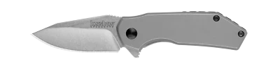 Kershaw Valve Framelock Folding Knife 2.25" 4Cr14 Blade Stainless Handle 1375 - Image 1 of 2
