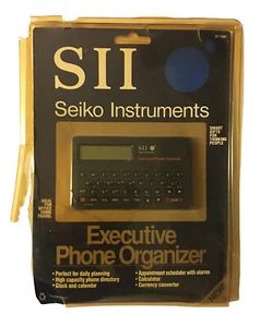 ⚡⚡⚡ Vintage NIB Seiko Instruments SII DF-1500 Executive Phone Organizer ⚡⚡⚡ - Picture 1 of 4