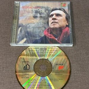 ABBADO Beethoven Symphonie Nr. 9 JAPAN 24k GOLD CD SRCR1669 Berliner Philharmoni - Picture 1 of 14