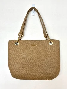 Borsa Eric Javits Squishee in paglia naturale/beige - Foto 1 di 12