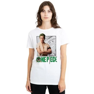One Piece Zoro Damen T-Shirt S-2XL, weiß - Bild 1 von 6