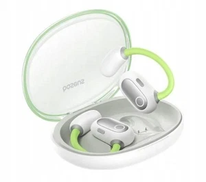 SŁUCHAWKI BLUETOOTH 5.3 BASEUS ELI SPORT 1, ZIELONE, PAŁĄK NA UCHO, IPX4 - Zdjęcie 1 z 6