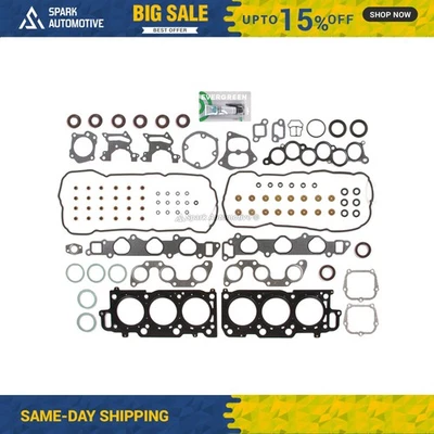 Head Gasket Set Fit 99-06 Toyota Avalon Camry Lexus ES300 RX300 3.0 24V 1MZFE - Image 1 of 4