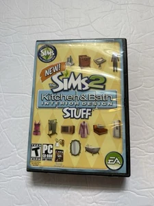 NEW The Sims 2: Kitchen & Bath Interior Design Stuff PC CD, 2008 Expansion Pack - Picture 1 of 3