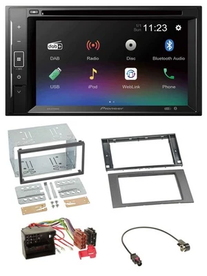 Pioneer Bluetooth MP3 USB 2DIN DAB DVD Autoradio für Ford C-Max Galaxy S-Max 03- - Bild 1 von 4
