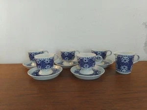 Arabia of Finland Ali , Cup & SAUCERS X5 + Milk Jug, Expresso Size - Picture 1 of 19