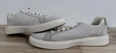 Cole Haan Grand Crosscourt Coaster Sneakers Ivory Suede W32152 Women's Size 8 - Image 1 of 4