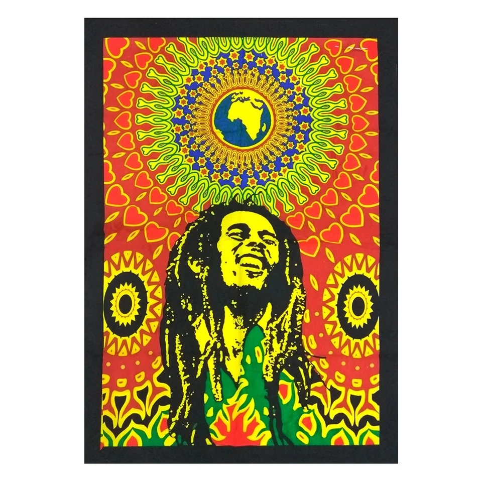 嬉皮士墙棉海报领带染挂印度挂毯曼陀罗波西米亚 — 第 1/1 张图片