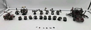 Konvolut 20 40K Warhammer Ork Figuren - Bild 1 von 16
