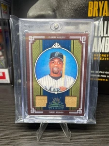 Carlos Delgado 2005 Donruss Diamond Kings Bronze Frame 1/1 Dual GM Used Bat LOOK - Picture 1 of 2