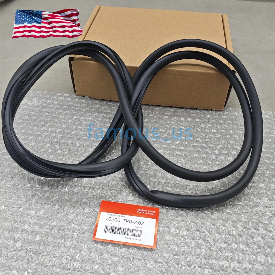 Nuevo sello de resistencia de vidrio para techo corredizo para Honda Civic 2012-2015 70200-TR0-A02 EE. UU. Foto 1 de 4