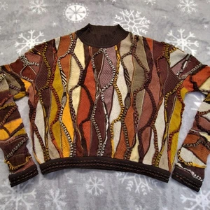 Vtg Women's Coogi Sweater Size Small 3d Texture Knit Australia Cotton  - Picture 1 of 11
