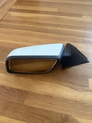 Espejo retrovisor lateral izquierdo del conductor Lincoln MKS 2009 a 2012 blanco térmico OEM usado bonito Foto 1 de 3