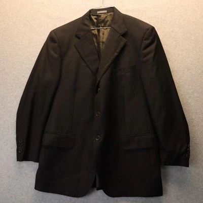 Daniel Cremieux Blazer Para Hombres 42R Traje de Lana de 3 Botones Chaqueta Abrigo Formal Marrón Oscuro Foto 1 de 4