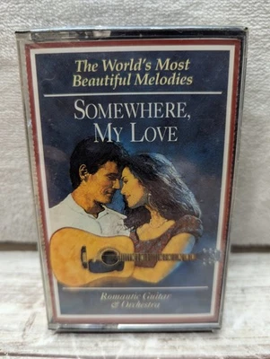 Somewhere My Love - Romantic Guitar & Orchestra (Cassette Tape 1995) NEW SEALED - Image 1 of 3
