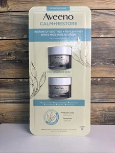 Aveeno Calm + Restore Gel de Avena Hidratante Piel Sensible 1.7 Onzas Paquete de 2 - Imagen 1 de 6