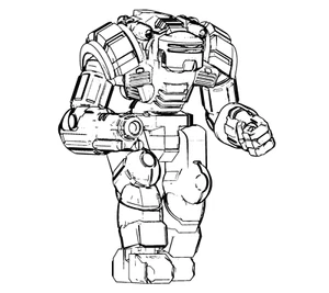 Crimson Langur | CGL 1:265 Scale BattleMech | Battletech Miniature - Bild 1 von 1