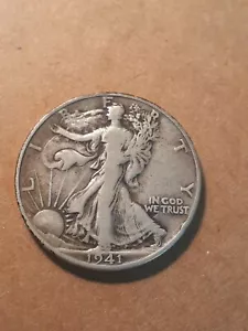Medio dólar Walking Liberty 1941 D - Imagen 1 de 2