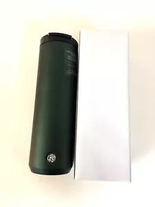 Starbucks Green 16 Fl Oz Vacuum Insulated Tumbler with Lid New with Box - Bild 1 von 8