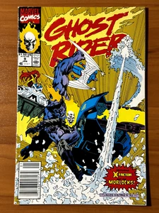 GHOST RIDER Marvel Comics No. 9 Jan 1991 Featuring X-Factor & Morlocks VF/NM - Picture 1 of 5