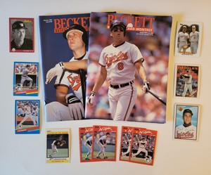 Must have for Cal Ripkin Jr. & Orioles fan! Two Beckett Magazines & 11 cards!