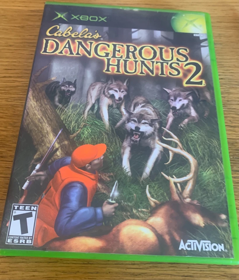 Cabela's Dangerous Hunts 2 (Microsoft Xbox, 2005) CIB w/ Manual - Image 1 of 1