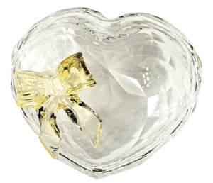 Joyero de cristal Swarovski Anna’s #666890 con corazones de cristal nuevo en caja Austria - Imagen 1 de 5