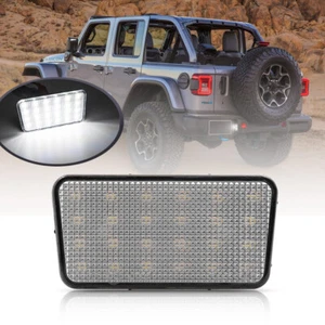 1x Lámpara de etiqueta de luz de matrícula LED blanca para Wrangler JL 2018-2021 - Imagen 1 de 11