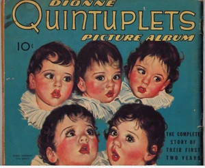 Dionne Quintuplets 1936 Picture Book at 2 years old. - Picture 1 of 3