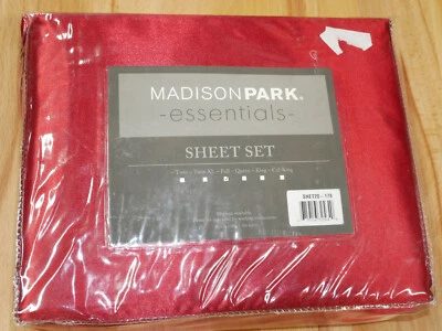 Juego completo de sábanas de lujo sin arrugas Madison Park Essentials SHET20-178 Foto 1 de 2